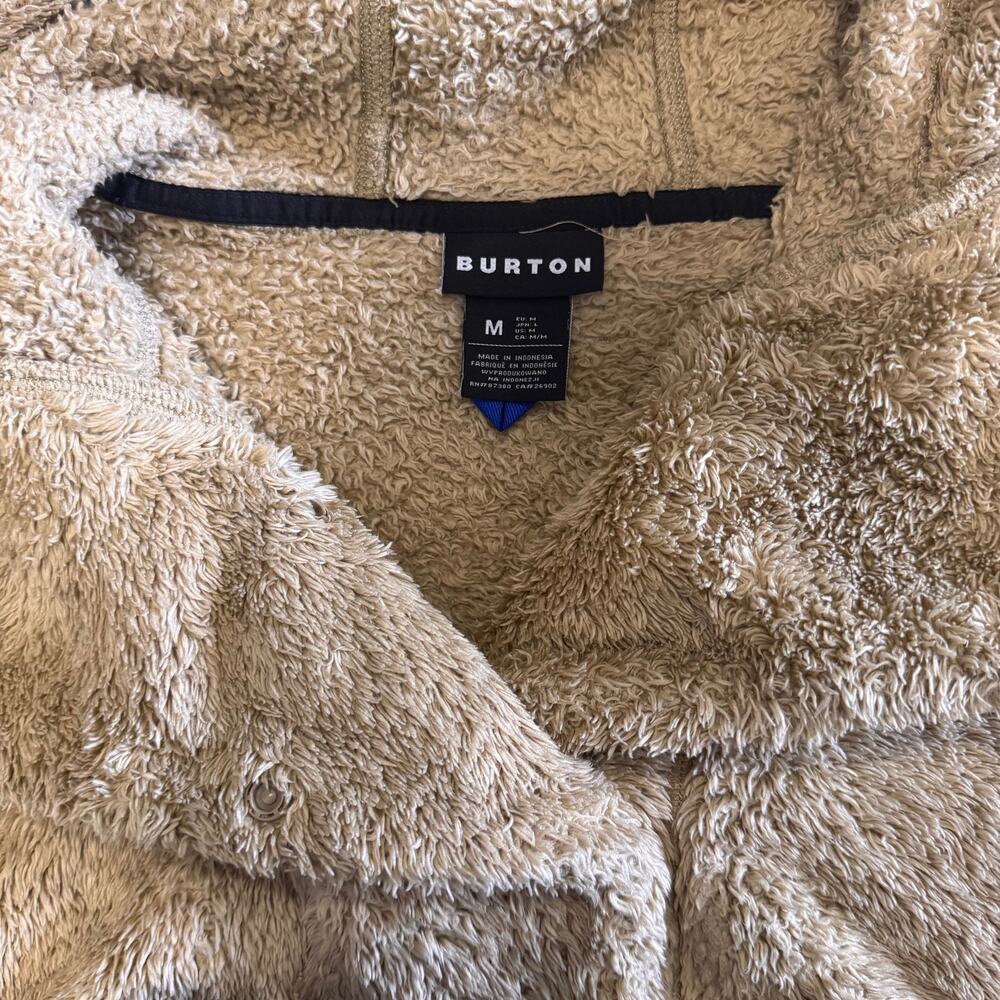 Burton | Lemma Fleece Henley Style Pullover Mid Layer Size M - Picture 11 of 15